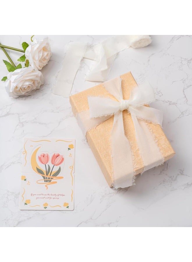 لينلي 3 لفات من شريط الشيفون الحريري - Image 4